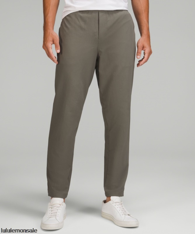 Lululemon Deutschland DELULU673 | Lululemon Deutschland Grau Salbei New Venture Hosen Twill Stoff
